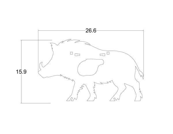 Therma Glow Targets - Wild Boar