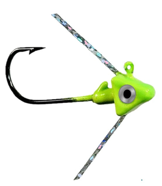 Flashin' Assassin Fishing Lures Crappie/Panfish Jigs (5 pack)