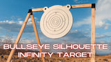 Infinity Bullseye Silhouette Target