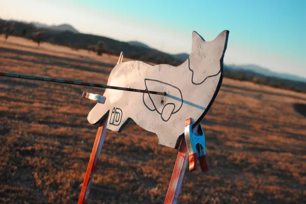 Infinity Coyote Target Silhouette