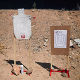 Half-Size USPSA Paper Targets