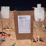 Half-Size USPSA Paper Targets