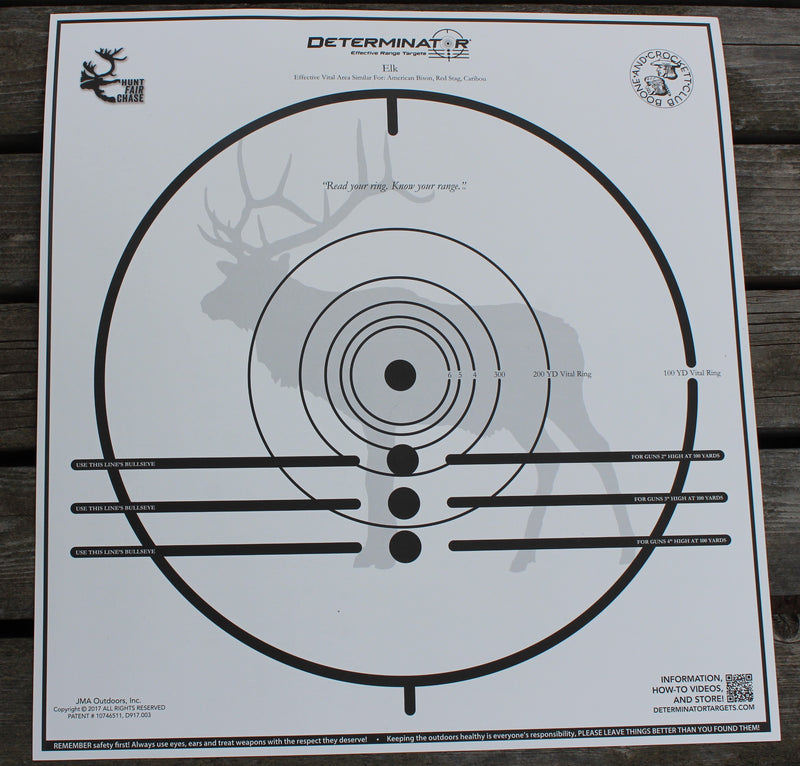 Determinator Targets - Rocky Mountain Package Elk, Mule Deer, Pronghorn