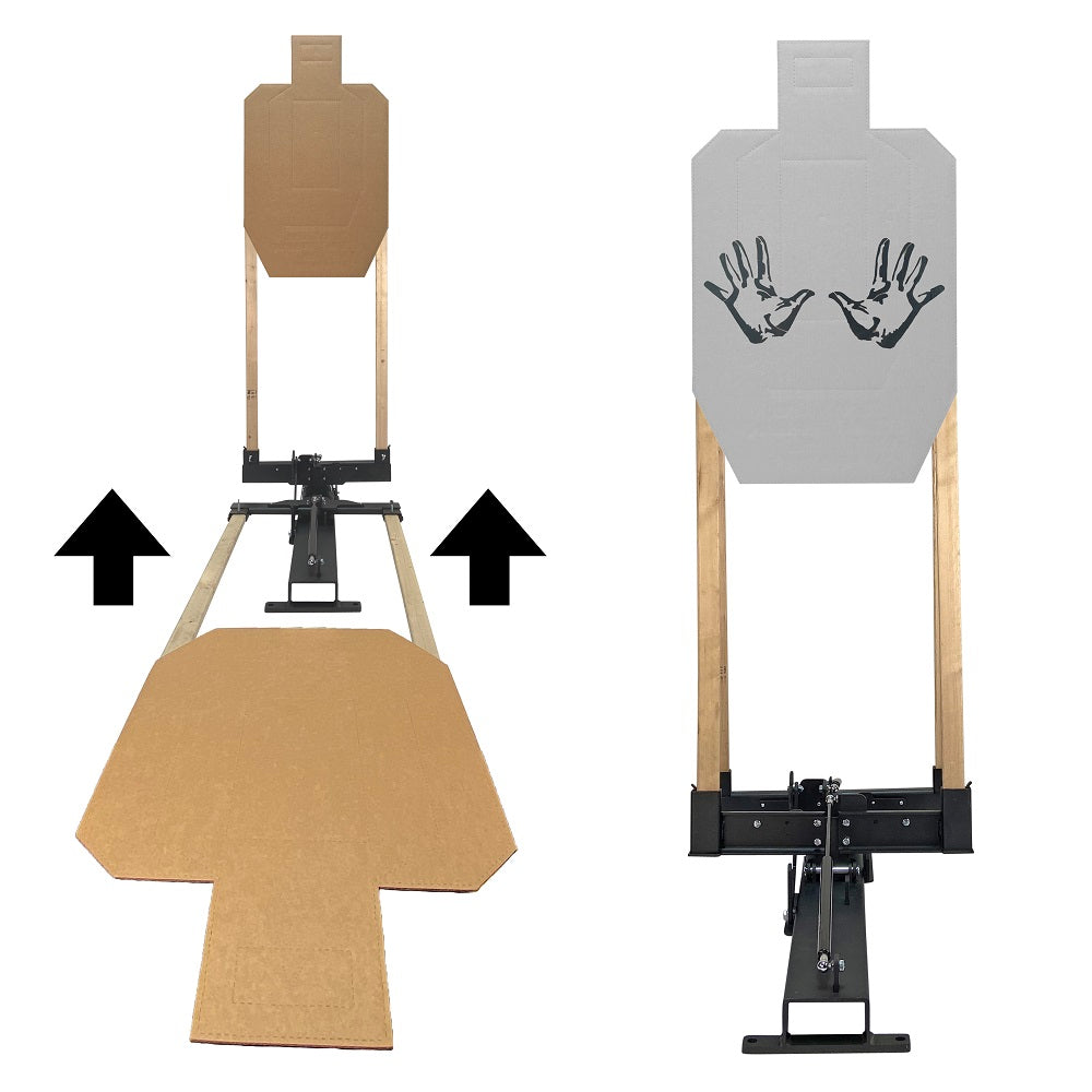 Double Pop-Up Clamshell Target System – Targets Unlimited