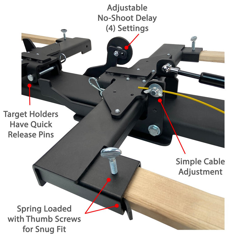 Clam Shell System. Track Double Pop-Up Clamshell Target System — Targets Unlimited