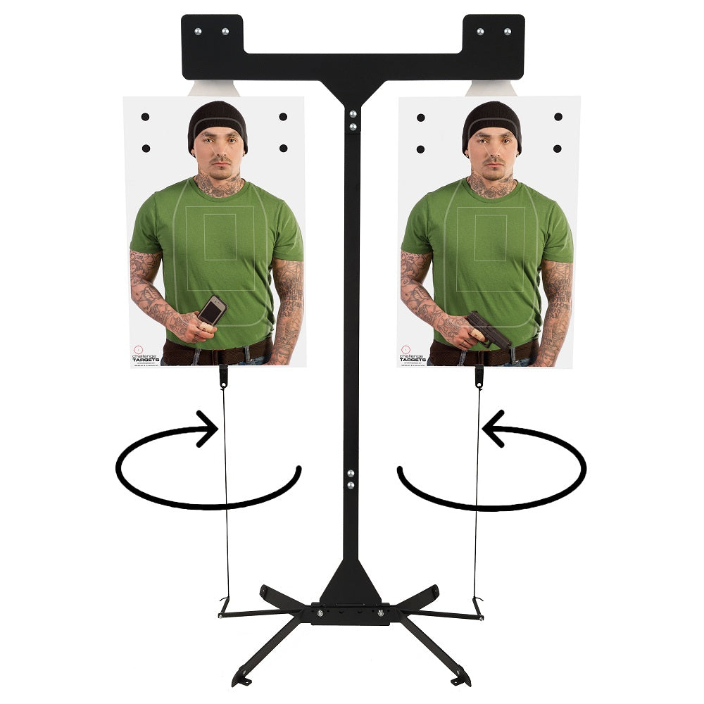 Double Station Turning Target System — Targets Unlimited