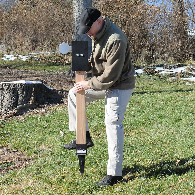 Rimfire Paddle Target - Rectangle Stop Plate