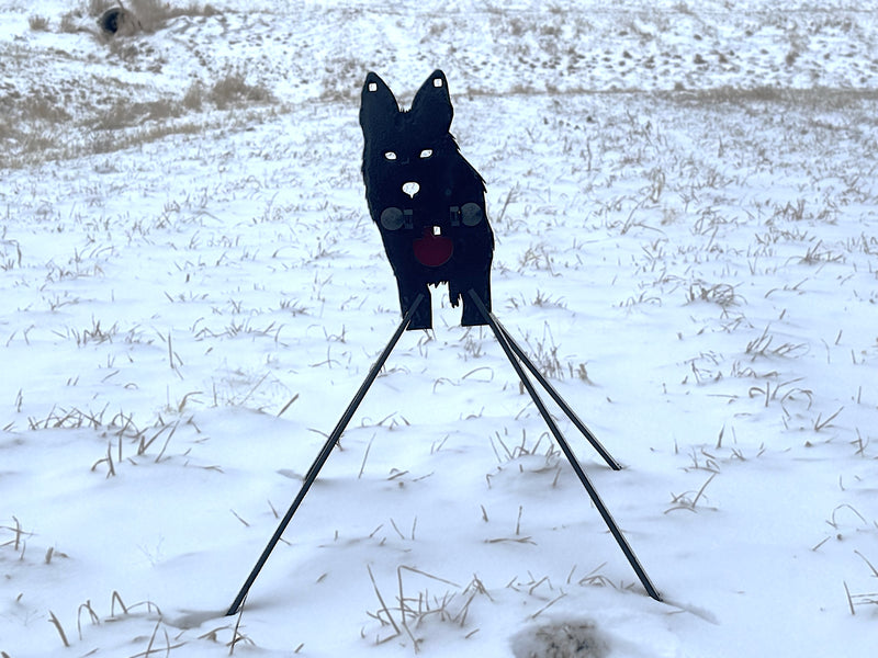 Therma Glow Targets - Coyote Front Profile Pro