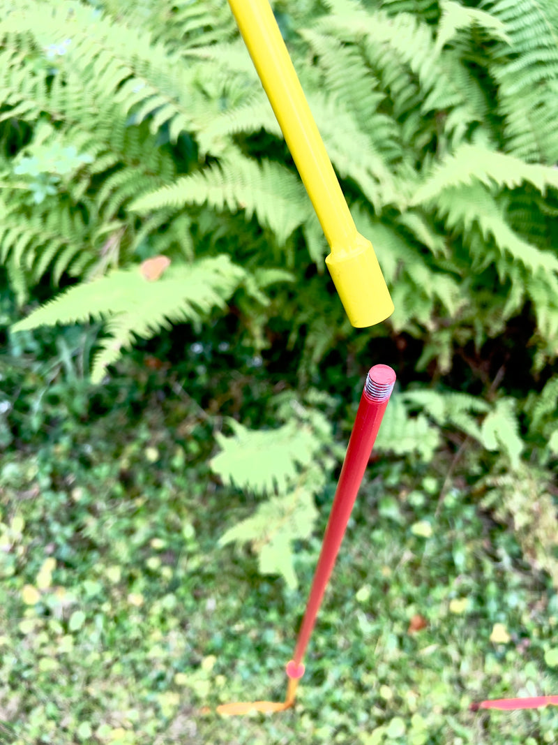 Shooting Target Stand - Modular Steel Shephard Hook (3 Pack) 82" Max Height