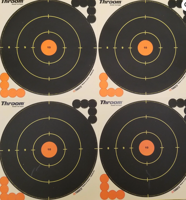 THROOM HANGTUFF + Splatter Pack (3" & 6" targets plus stickers)