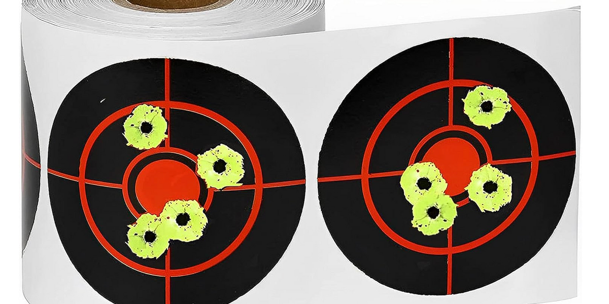 3 Inch Reactive Adhesive Target Stickers — Targets Unlimited