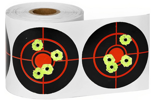 Reactive Splatter Shooting Targets - 23-69 Pcs Paper Targets For Range Practice (9.5x14.5")