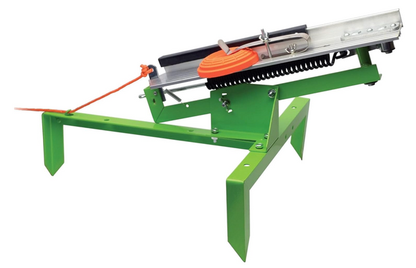 SME SMEFCT Clay Target Thrower Green Spring Loaded Cocking Single