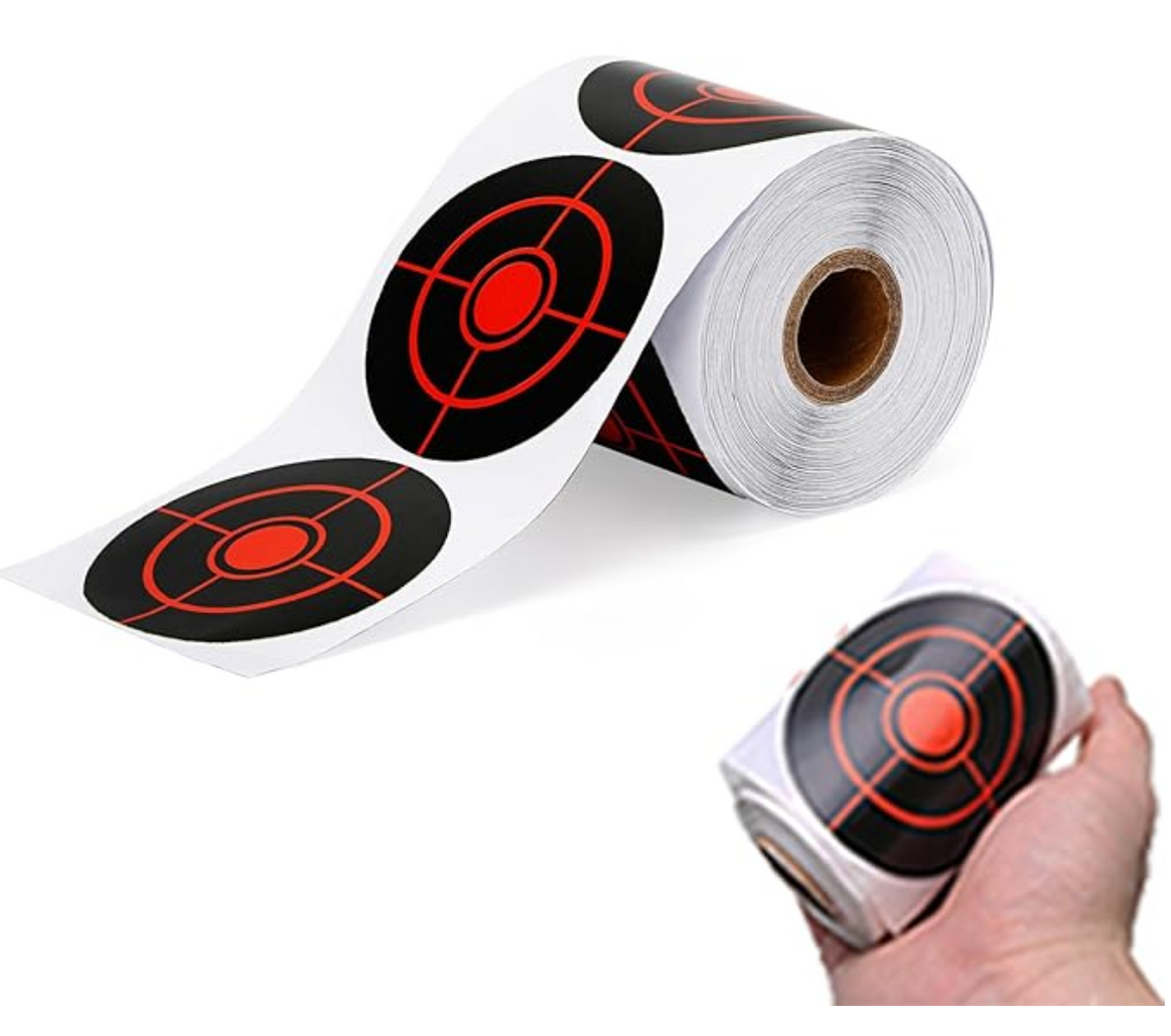 3 Inch Reactive Target Stickers — Targets Unlimited
