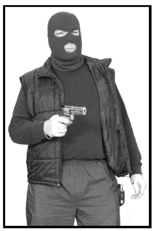 PH23 Hooded - Realistic Hooded Bad Guy| 23" x 35"