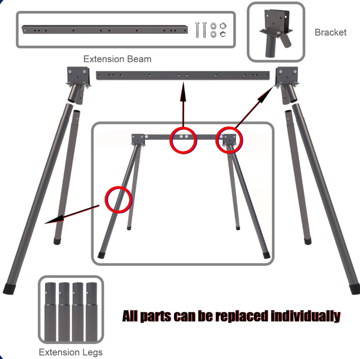 AIMPulse Steel Target Stand