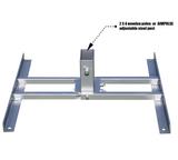 Top Tier Biz  H-Shaped Steel Target Stand Base  2 Pack — image 2