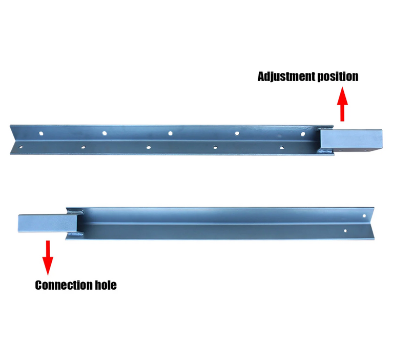 AIMPULSE Adjustable Height Steel Post