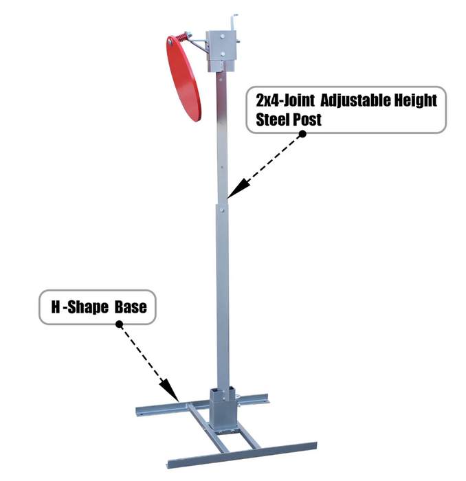 AIMPULSE Adjustable Height Steel Post