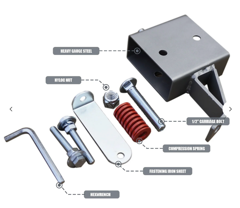 AIMPULSE 2x4 Durable Steel Target Hanger - 2 Pack