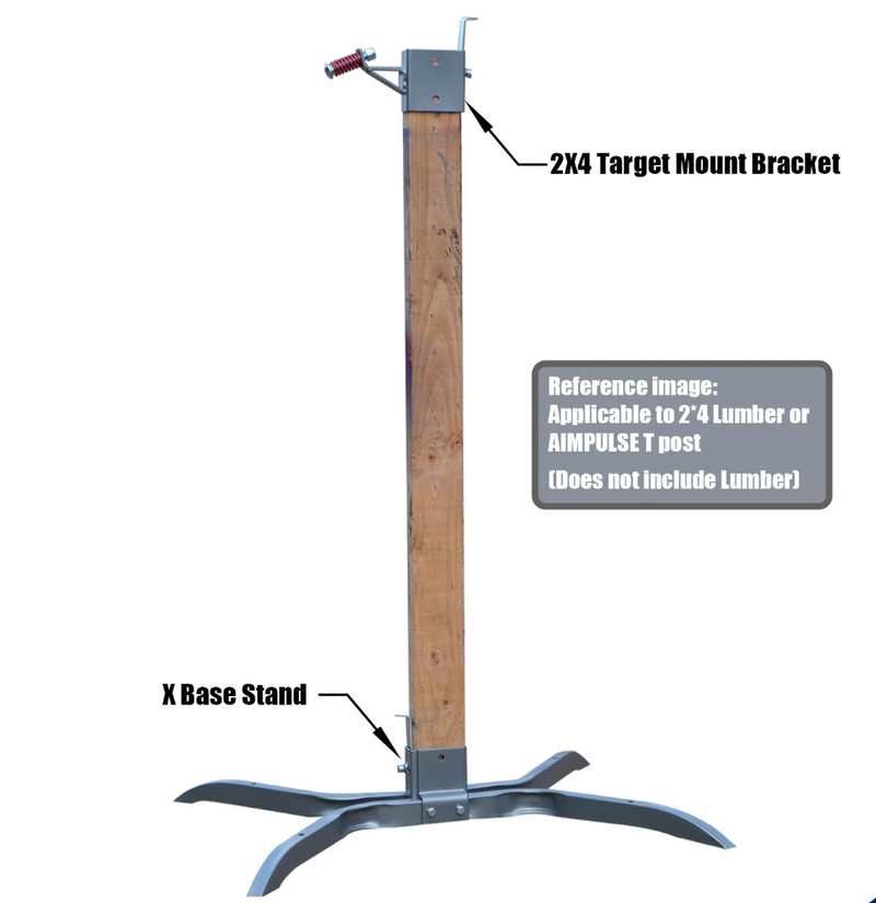 AIMPULSE 2x4 Target Hanger + Base Set Bundle