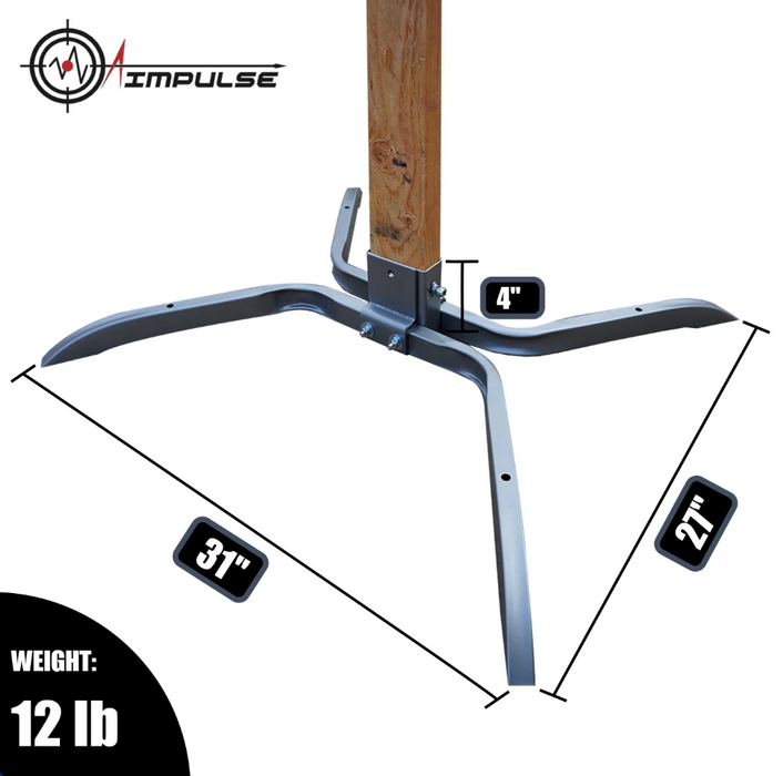 AIMPULSE 2x4 Target Hanger + Base Set Bundle