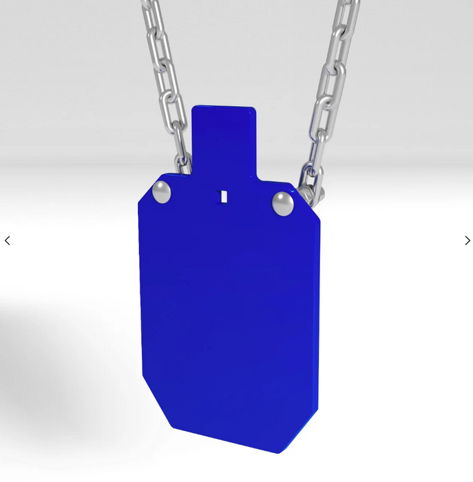 AIMPULSE 3/8" Silhouette AR500 Steel Shooting Target