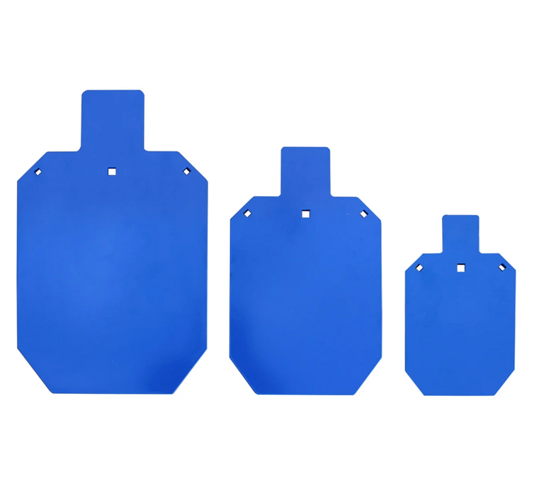 AIMPULSE 3/8" AR500 Steel Silhouette Target Combo Set (12", 16" & 20")