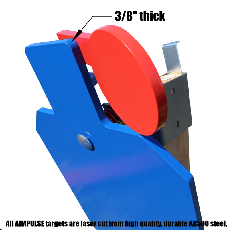 AIMPULSE AR500 Steel Hostage Reactive Shooting Target System