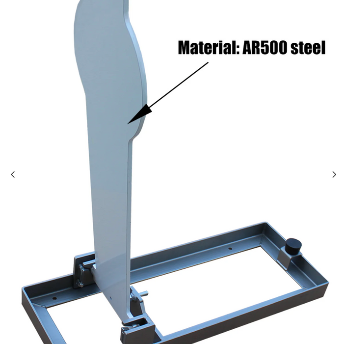 AIMPULSE 42" AR500 Steel 3/8" Thick Popper Target