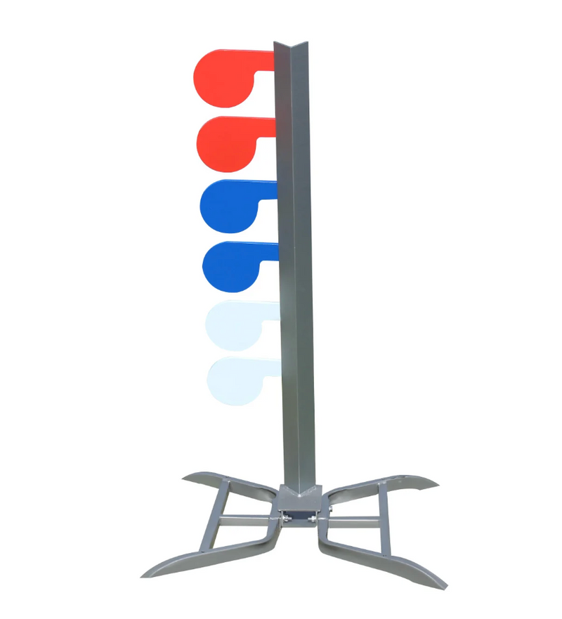 AIMPULSE Dueling Tree with 6" x 3/8" AR500 Steel Paddle Targets