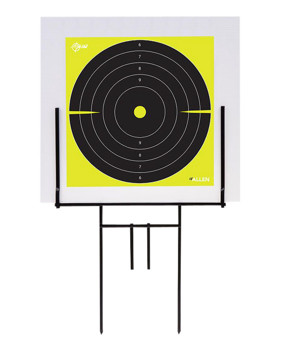 EZ-Aim Portable Range Target Stand Black Steel 18" W x 19" H