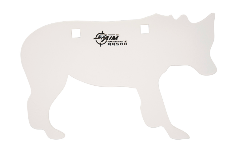 EZ-Aim Shooting Silhouette Coyote 0.38" Thickness White
