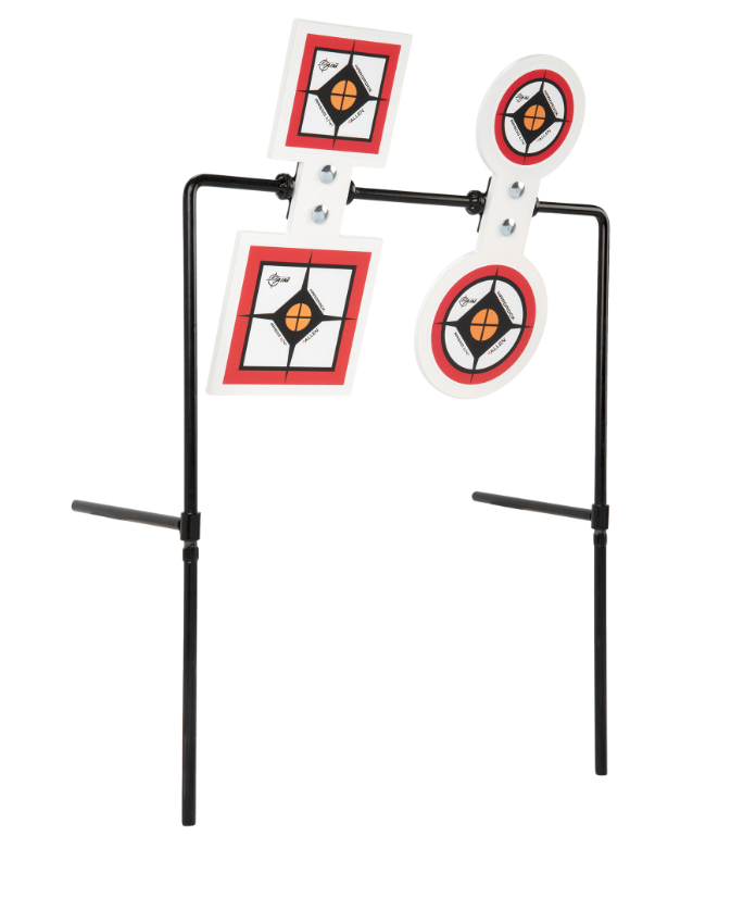 EZ-Aim Hardrock Spinner AR500 Round Target & Stand .25" Thick