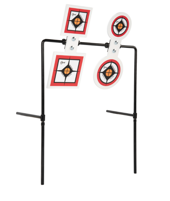 EZ-Aim Hardrock Spinner AR500 Round Target & Stand .25" Thick