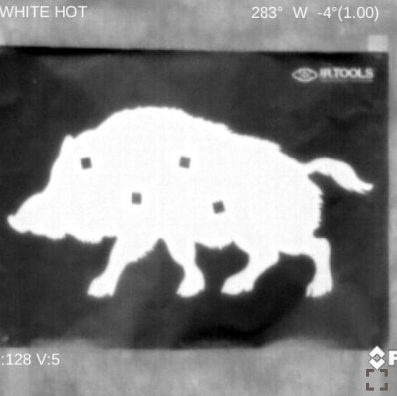 Upright Passive Thermal Target Kit