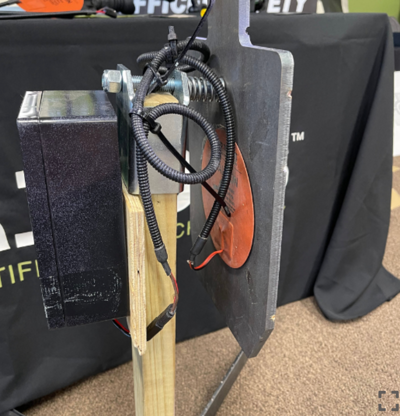 Steel Target Heater, 6 inch Round