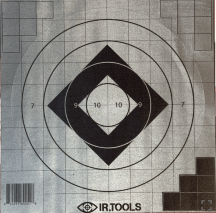 Upright Thermal Bullseye Target Decal Kit – KIT 3EA