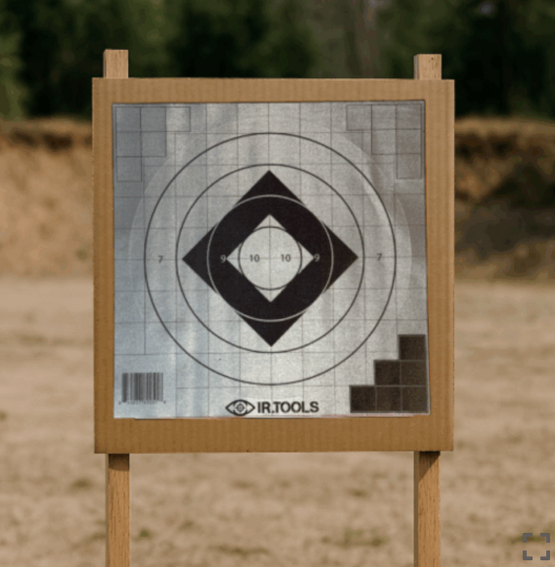 Upright Thermal Bullseye Target Decal Kit – KIT 3EA