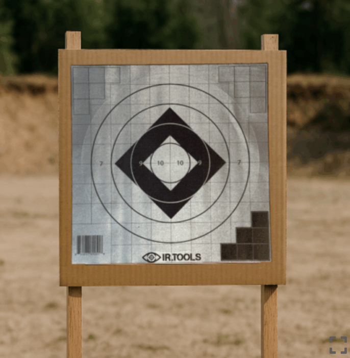 Upright Thermal Bullseye Target Decal Kit – KIT 3EA