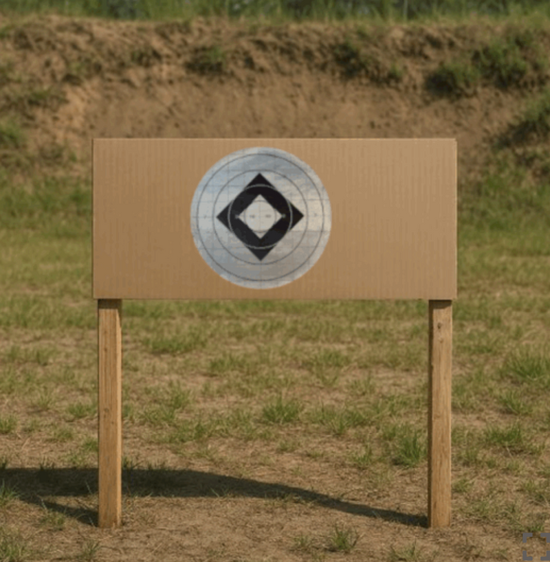 Upright Thermal Bullseye Target Decal Kit – KIT 3EA