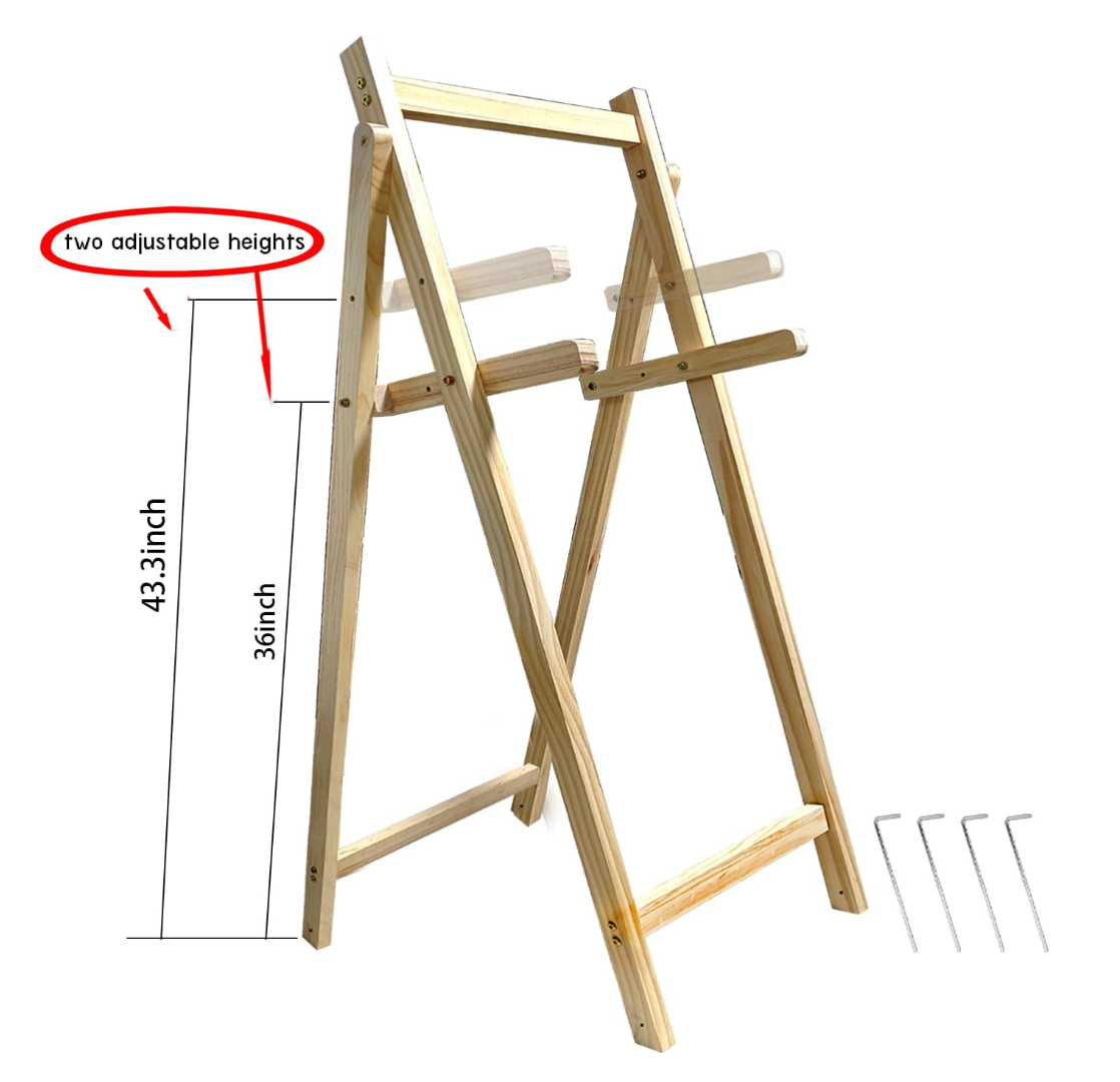 Wooden Archery Target Stand