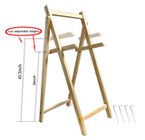 Wooden Archery Target Stand — image 1