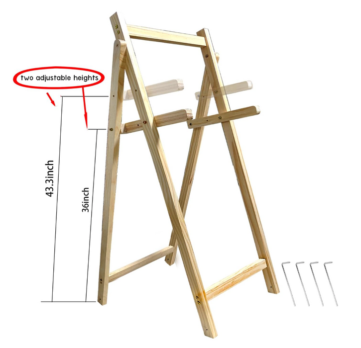 Wooden Archery Target Stand
