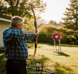 Wooden Archery Target Stand — image 2