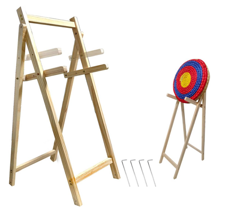 Wooden Archery Target Stand