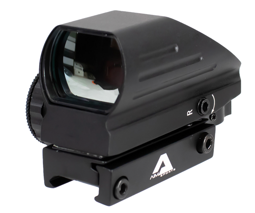 Aim Sports RT406C Reflex Sight Classic II Edition Matte Black 1x33mm Red/Green Multi Reticle