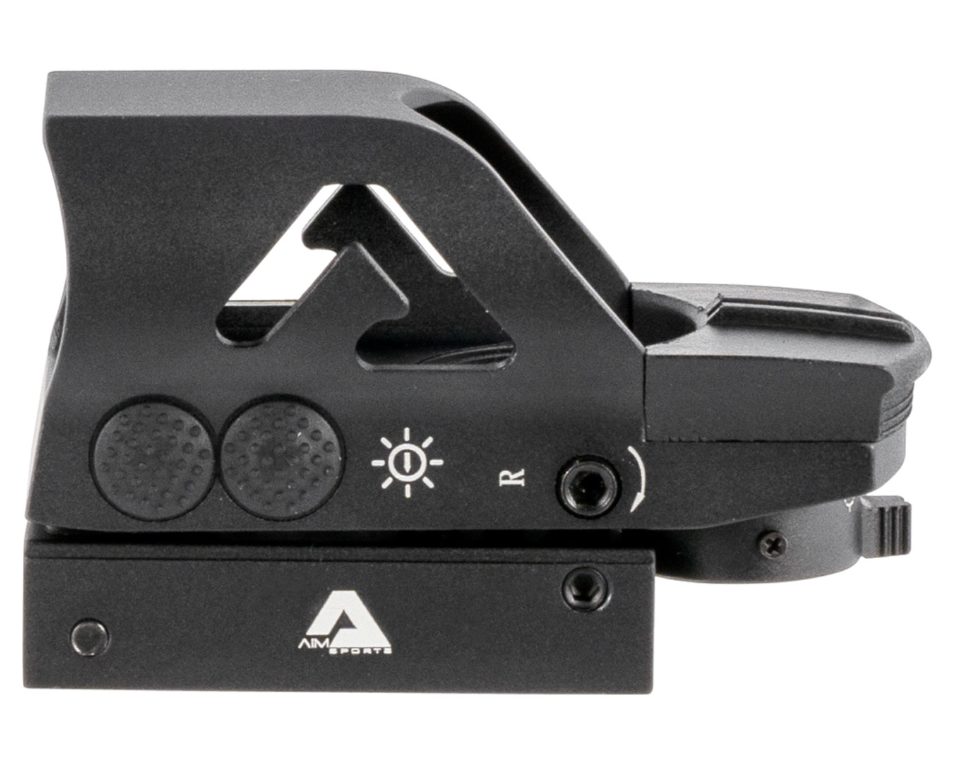 Aim Sports RT506C Full-Size Reflex Sight Matte Black 1x34mm Red/Green Multi Reticle