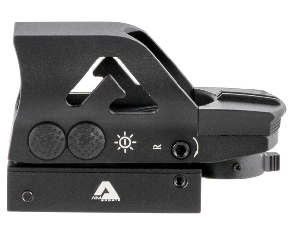 Aim Sports RT506C Full-Size Reflex Sight Matte Black 1x34mm Red/Green Multi Reticle