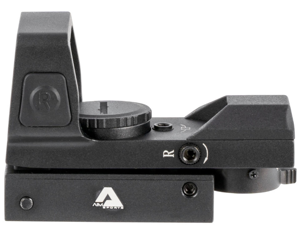 Aim Sports RT503F Full-Size Reflex Sight Matte Black 1x33mm Red/Green Multi Reticle